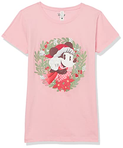 T-shirt Mickey Disney de Noël confortable et doux pour la peau des filles