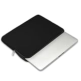 Adiwo 13 Pouces Protection Housse PC Portable, Housse Ordinateur Portable, Antichoc Protection, pour Ordinateurs Portables Chromebook 15,6 Pouces HP, Lenovo, Dell, ASUS et Acer, Noir
