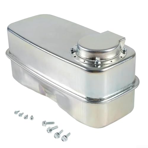 HpLive Kit d'échappement double entrée d'air 751-0616B pour tracteur tondeuse avec kit de déflecteur et vis de fixation