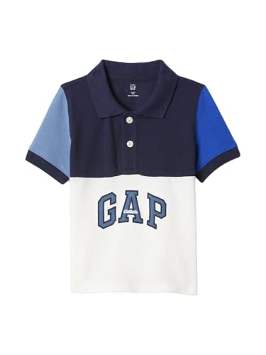 Image of Gap Boys' Short Sleeve Logo Polo Shirt