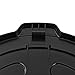 Global Industrial 55 Gallon Garbage Can Lid, Black