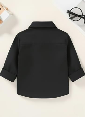 Image of Boys Mandarin Collar Shirt with Chest Pocket Beige and Rama Blue Color, Long Sleeve Button-Down Casual Shirt Pack of 2