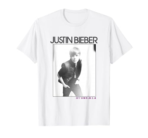 Foto oficial de Justin Bieber My World 2.0 Camiseta