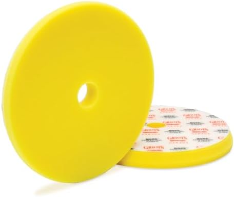 Griot's Garage BOSS Perfecting Foam Pad - 6.5", yellow