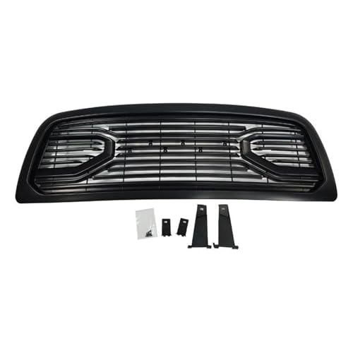 Grille de course Ram 1500 2009-2012 anti-choc en ABS noir mat résistant