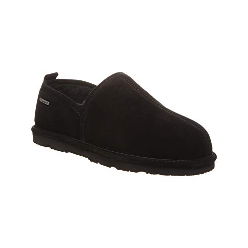 Image of BEARPAW Bear Paws Men's Comfortable Sheepskin Slipper with Supportive Suede Upper - Maddox