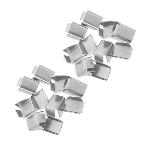 Toddmomy Supports d'Étagère Métalliques Clips Triangulaires 20 Pièces pour Armoires de Bureau et Placards Adaptés aux Panneaux de Bois Contreplaqué et Particules Installation Facile