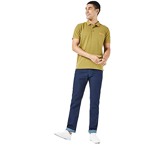 Image of Levi's Men's Cotton Regular Fit Solid Polo T-Shirt