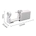 2 Pack Self Ear Piercing Kit, Ear Piercing Gun Kit Self Ear Piercing Gun Self Ear Piercing Gun Kit Tool With Earrings (Silver)