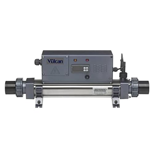 Vulcan Calentador Eléctrico 15Kw Mono Digital V-8T8B-D