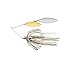 War Eagle Custom Lures Nickel Frame Double Willow Spinnerbait Mouse Skirt 1/2 oz. -  WE12NW04