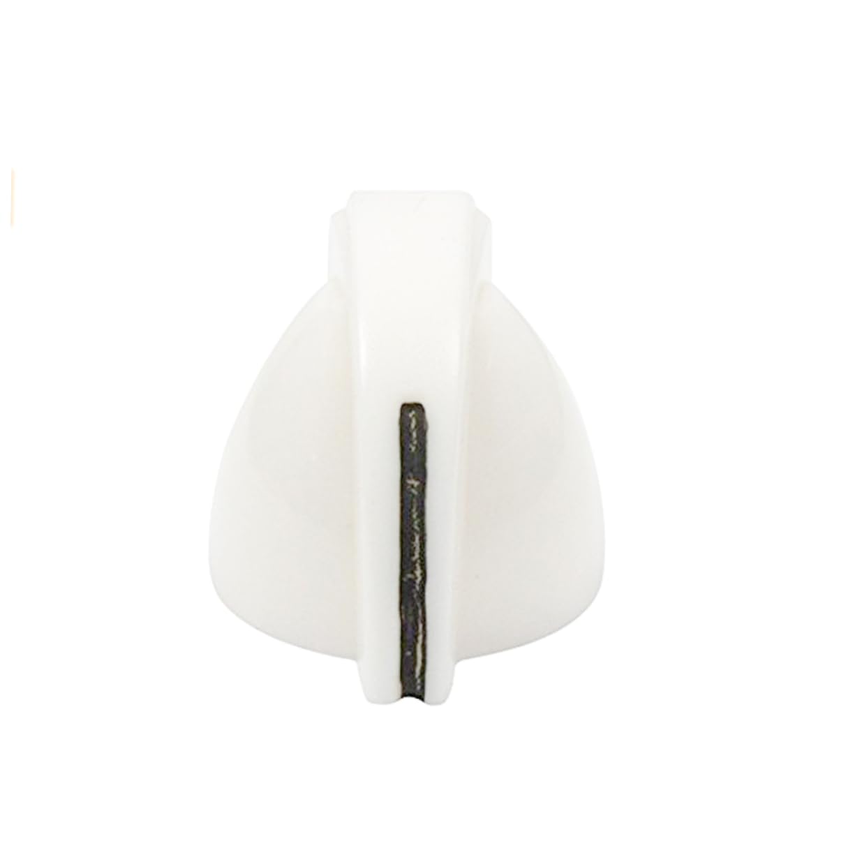 OFFSCH Plastic Chicken Knobs for Guitar 24 Pack 6mm Shaft Diameter Replacement for Control Amplifier Knobs White