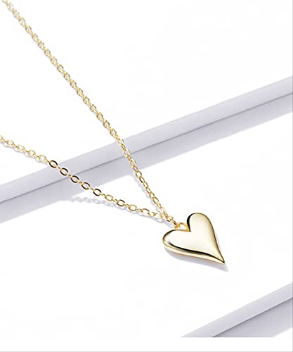 Collier d'amour cœur un raffinement de bijoux de fête de mariage aux lignes pures - 5