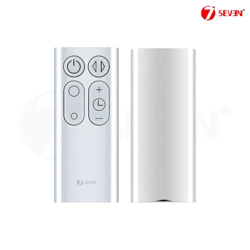 Image of 7SEVEN Compatible with Dyson Fan Remote Original Part Number 965824-01 965824-02 Which Suitable for AM06 AM07 AM08 Model's Fan, Non Magnetic Housing, Required CR2032 Battery