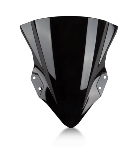 NingRuiBhd Deflector Cupula Moto para Kawasaki para Ninja 250 400 para EX400 Accesorios De Modificación Parabrisas Doble Burbuja para Motocicleta Deflector Parabrisas