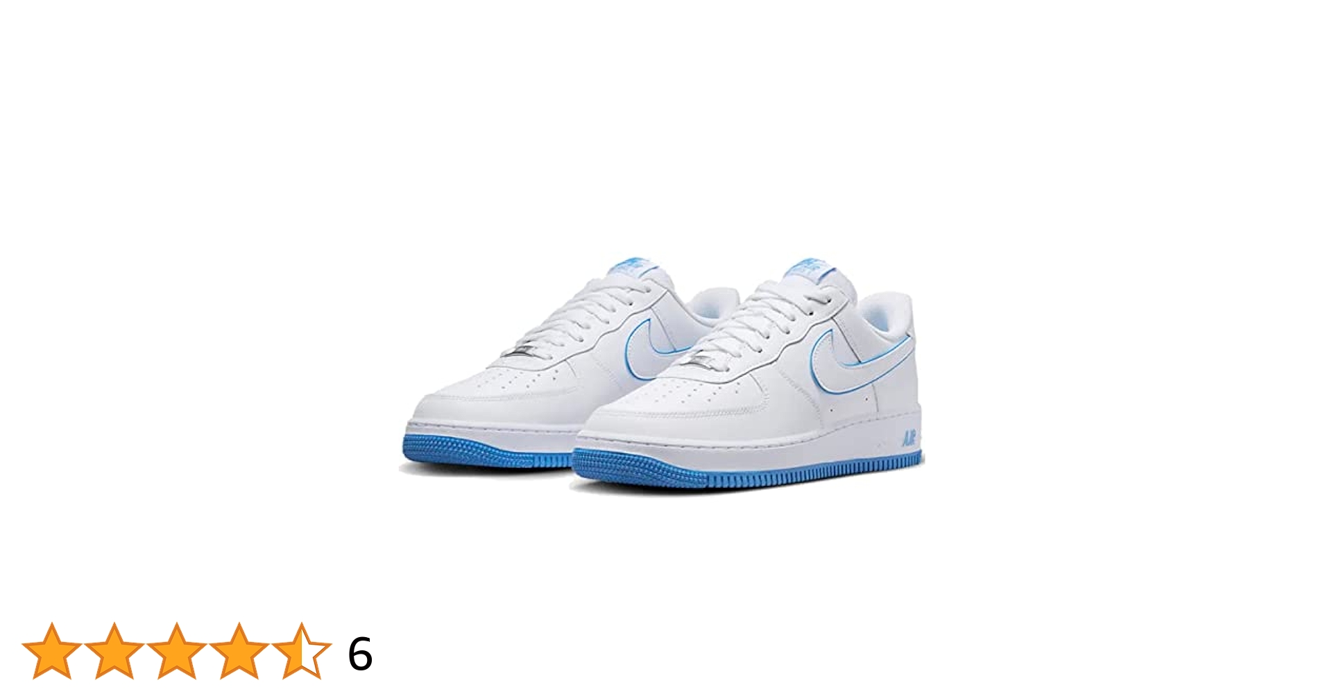 NIKE AIR FORCE 1 07 DV0788-101 25センチ NIKE AIR FORCE 1 '07 WHITE/UNIVERSITY BLUE-WHITE 23FA-I