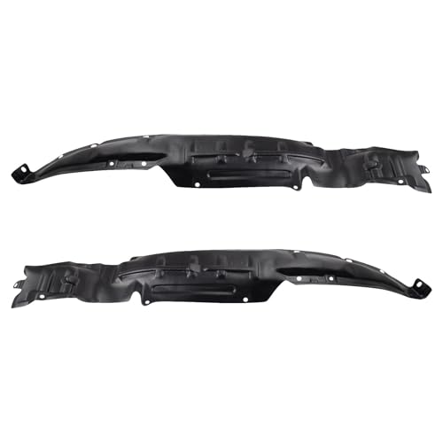 Image of TRQ Inner Fender Liner Set Compatible with 1999-2004 Nissan Frontier NI1248104 NI1248146 NI1249104