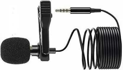 Metal Professional Collar Mic, Voice Recording Filter Microphone for Singing, YouTube, DSLR Camera, Smartphones_M48