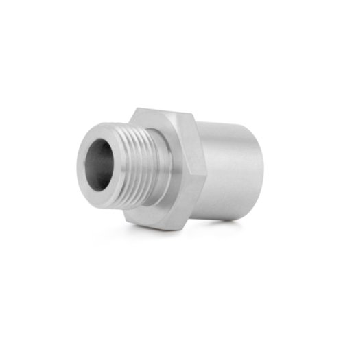 Image of Mishimoto Stainless Steel Sandwich Plate Adapter, M20 (Pack of 2)