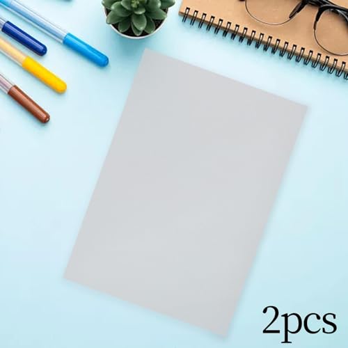 Gel corrección PVC transparente A4 filtro de luz para manualidades y proyectos creativos 6