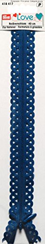 Fermeture Éclair S11 Prym Love 40 cm Bleu Mercerie Couture Vêtement
