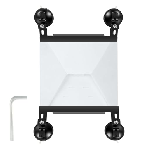 Starlink Mini Sunroof Suction Cup Mount, Mounting Kit for Car Windows and Sunroofs, Aluminum Starlink Mini Car Mount, Suitable for Interior and Exterior Glass, Car Roof Mount,RV,Boat,Airplane and More