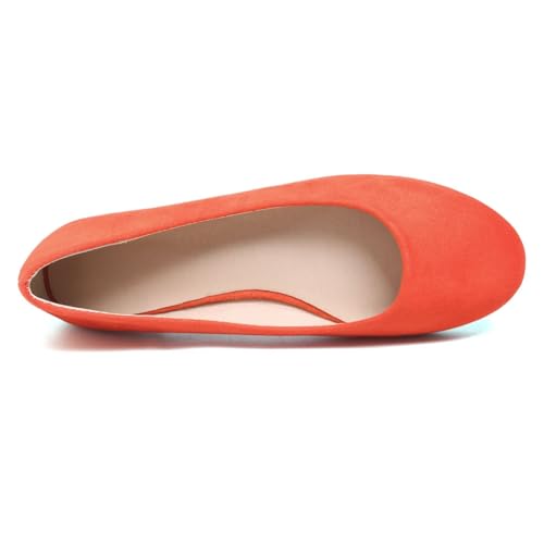 Image of Dear Time Women's Flats Comfortable Slip On Ballet Flats Soft Solid Casual Shoes