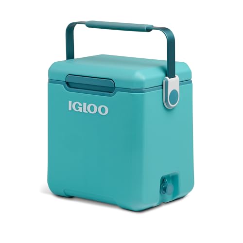 Image of Igloo Tag Along Too Coolers | Insulated Hard Shell Picnic Style Cooler | Rolling Ice Chest