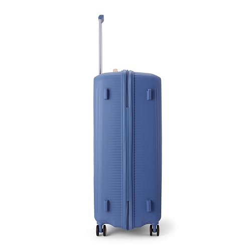 Image of American Tourister with TSA Lock & 8 Wheels Suitcase /Hard PC Check-in Luggage Bag for Travel /Trolley Bag with Double 8 Spinner Wheels for Men & Women