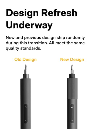 HOTO 25-in-1 Mini Electric Screwdriver, 3.7V Precision Screwdriver Set, USB-C Rechargeable, Compact Magnetic Tool for Phone, Laptop, Camera, DIY Projects, Electronics Repair