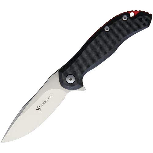 Steel Will SMGF35M01 Lanner Linerlock, Black