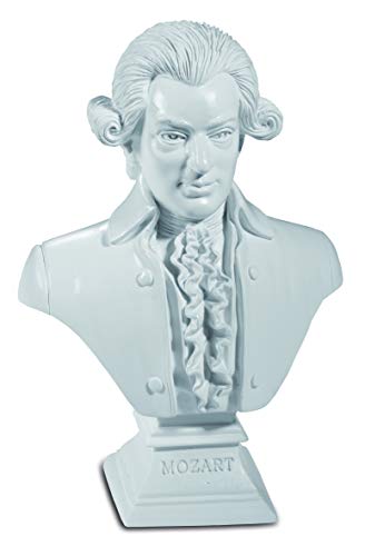 Reproducción Busto de Mozart Color Blanco 12,5/9/4,5 cm Cover