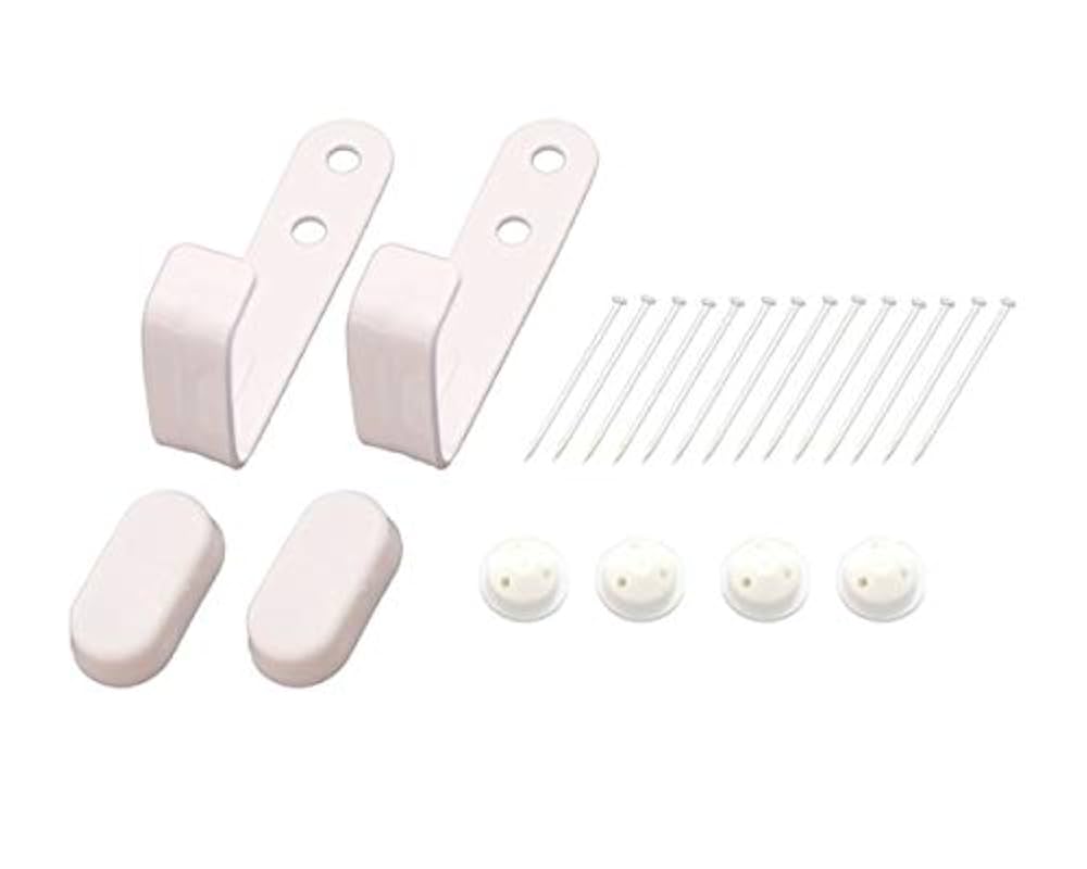 専用10×5 Amazon.co.jp: 32527 ピンフック 幅広L型 ホワイト 2個入