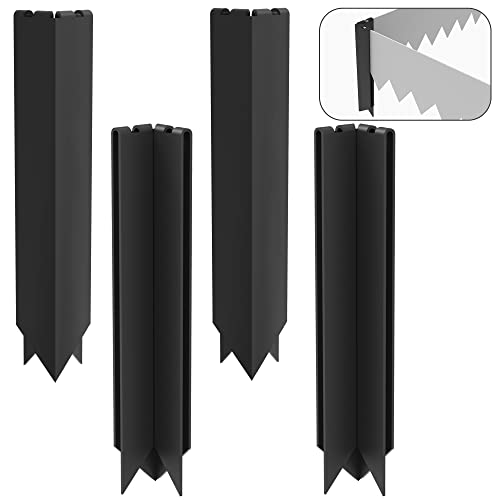 4Pcs Landscape Edging Connector Clips, Connector Clip Edging, 90°Connector Clips Metal Stakes For 6-8 Inch Tall Steel Landscape Edging (4Pcs) #TOP20