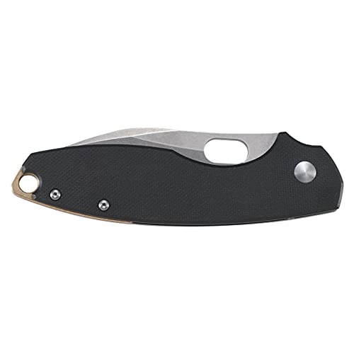 Crkt Pilar Iii Edc Folding Pocket Knife:d2 Blade Steel, Compact Everyday Carry, Satin Blade With Finger Choil, Thumb Slot Open, Frame Lock Stainless Handle, Reversible Pocket Clip 5317D2 #TOP6