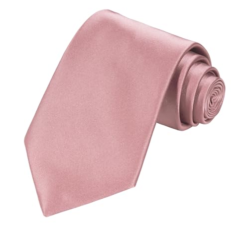 Image of TIE G Solid Satin Woven dyed Color Formal Black Necktie and Pocket Square Sets in Gift Box