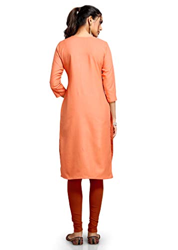 Image of Shiv Textiles Women's Cotton Regular Fashion Kurti