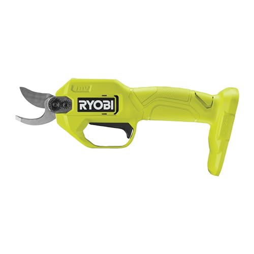 Image of Ryobi RY18SCA-0 18V ONE+ Cordless Secateurs (Bare Tool), Black