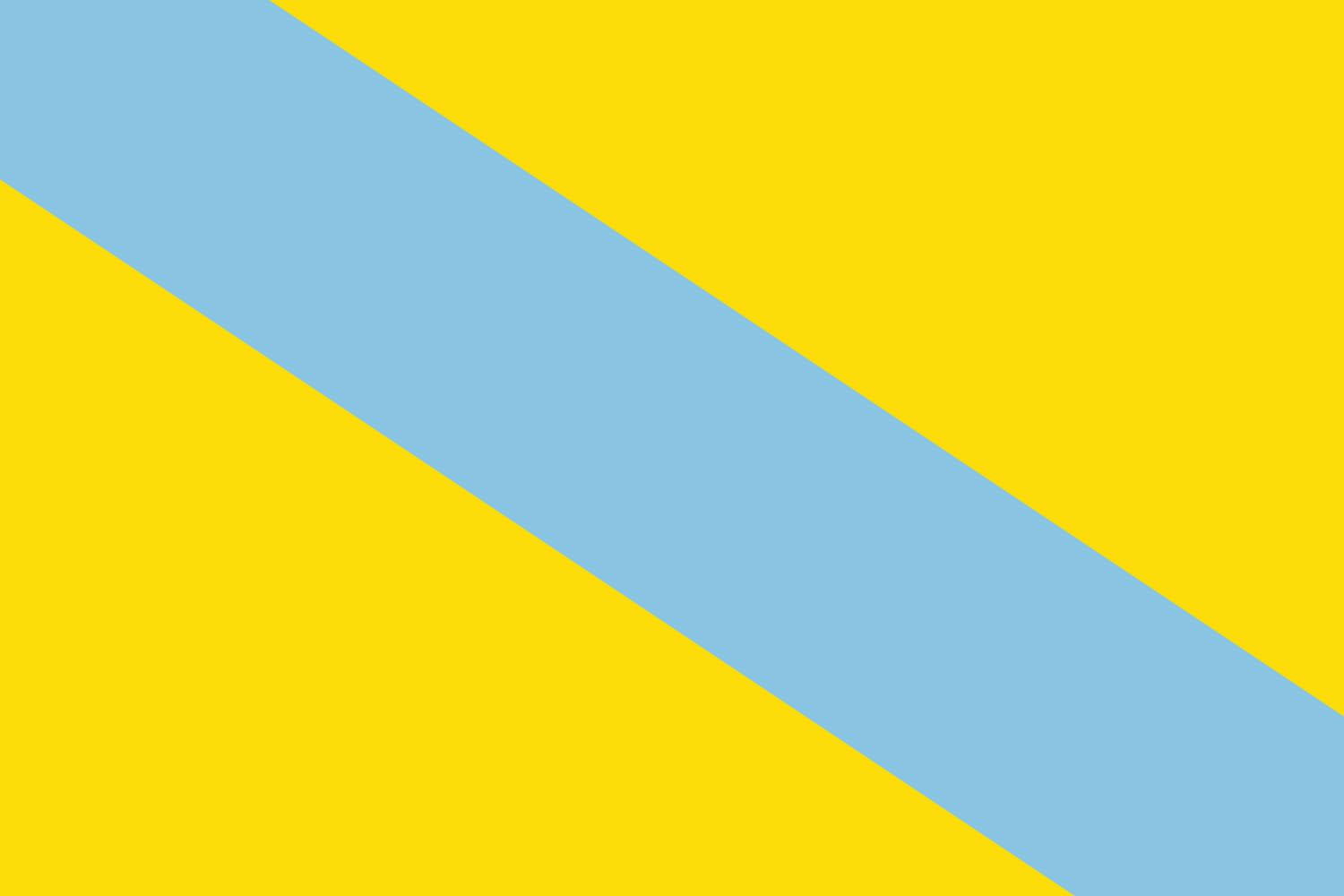 Drapeau Canovelles grand format anti-déchirure contre le vent et la décoloration