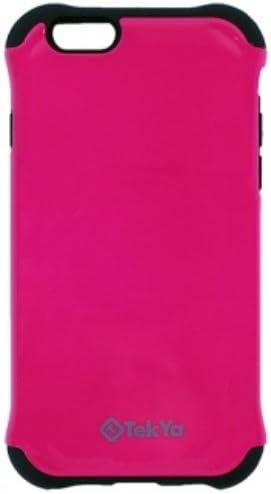 Cell Phone Case for Apple iPhone 6/6S - Retail Packaging - Pink/Black