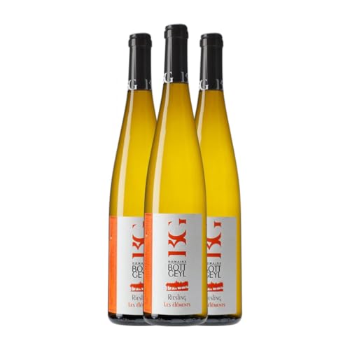 Bott-Geyl Les Éléments Riesling Alsace 75 cl Vino blanco (Caja de 3 Botellas de 75 cl)