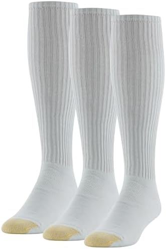 Gold Toe Men's Cotton Fluffies Crew Socks, Multipairs