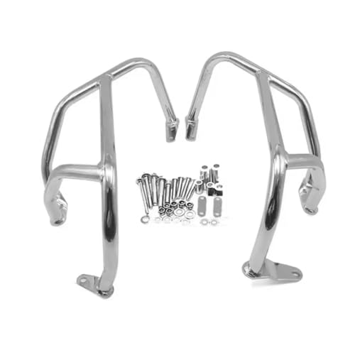 Crash Bars GoldWing 1800 chromés pour protection moteur GL1800 F6C 2018-2023