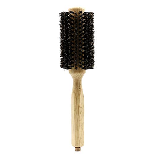 Peluquería SalóN Manejar de Madera Cerdas de Cepillo Redondo ExtraíBle Profesional Peluquería Cepillo de Peine Redondo 4
