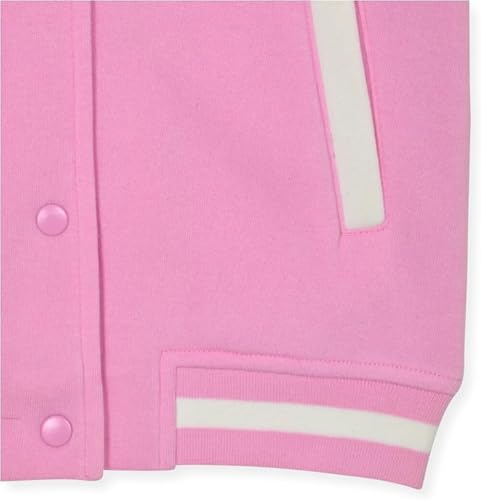 Image of Hello Kitty Girls Varsity Jacket - Button Front Letterman Girls Bomber Jacket for Kids