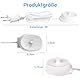 Ladegerät für Braun Oral-B kompatibel Pro Pro 3 3500 Series 3 Plus Genius X iO2 iO3 iO4 iO5 iO6 Toothbrush, Type 3757 Ladestation für Oral B IP67 Wasserdicht Tragbares Ladegerät, Weiß, 1M