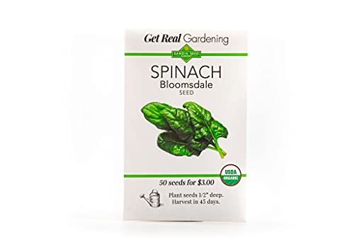Sandia Seed Company Spinach Bloomsdale Seed 50 Pack