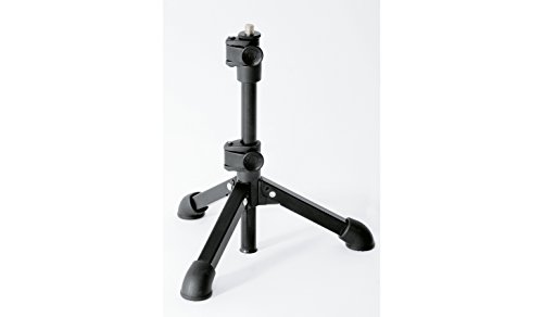 K&M 23150 Tabletop Microphone Stand, 9.05 To 16.92" Height, Black #TOP1