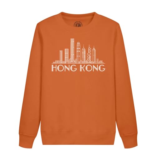Sweatshirt Hong Kong pour enfant au style minimaliste avec finitions haut de gamme Asie