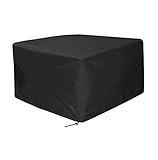 Notre housse salon de jardin a différentes tailles, veuillez avant d'acheter mesurez les dimensions de vos meubles et équipements pour un bon ajustement.Les couvertures de meubles peuvent être facilement pliées et réutilisées.